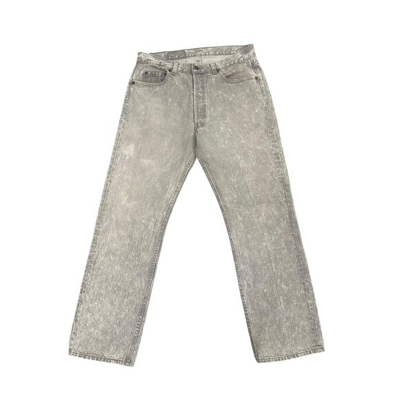 Levi's Other - Vintage Levis 501 Jeans Mens 33x29 Gray Acid Wash Button Fly Made in USA 80s